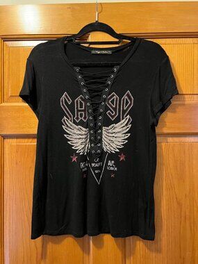 Women's Raggs II Riches Sage Band T-shirt